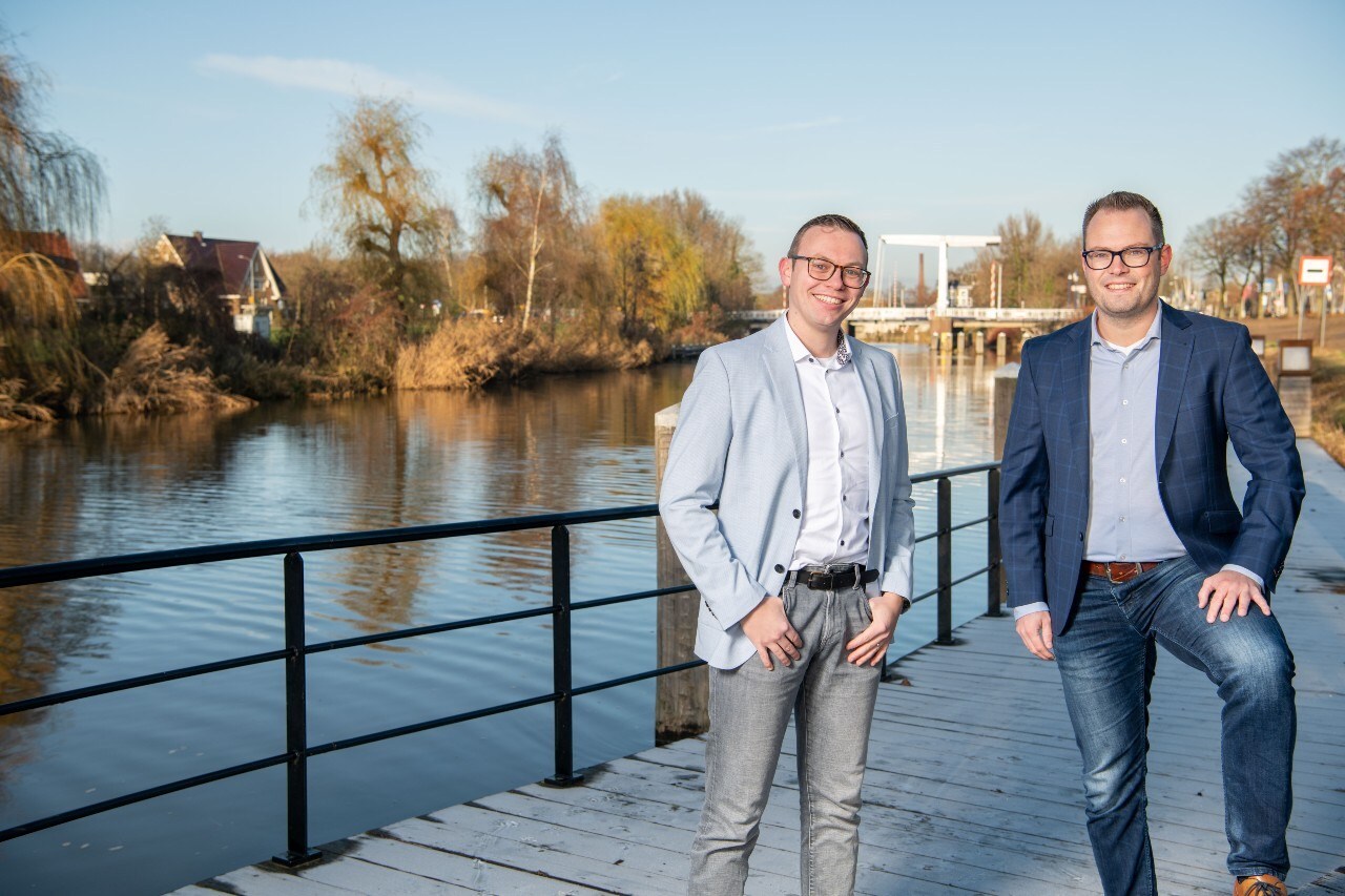 Stefan Woestenenk (links) en Raymond Spenkelink opereren vanuit Doetinchem.