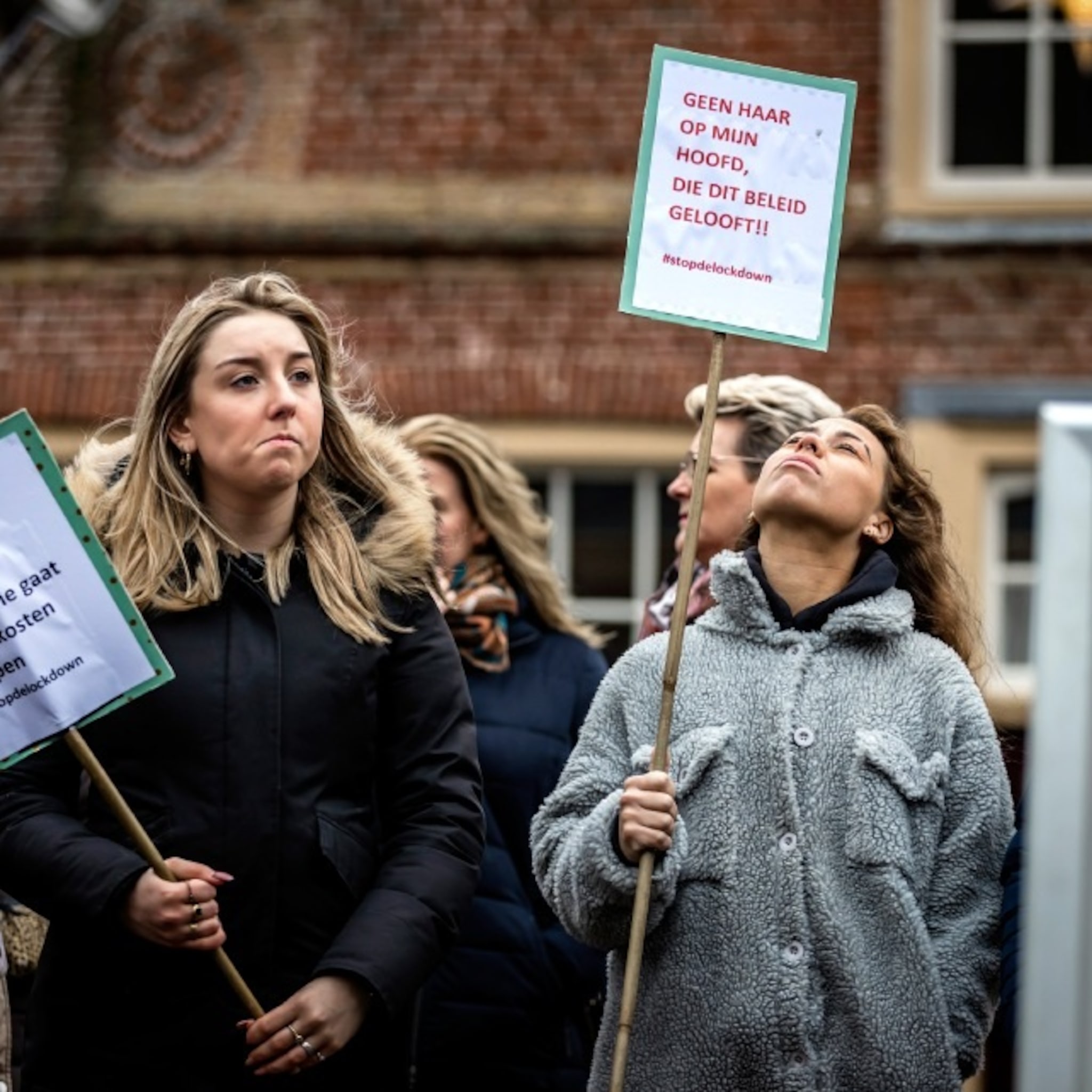 demonstratie voor meer coronasteun trok ruim 2000 kappers