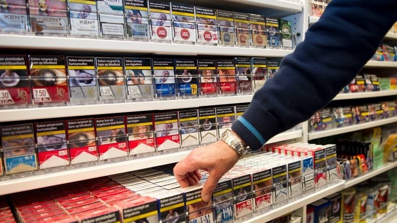 In 2024 mogen supermarkten geen sigaretten meer verkopen.