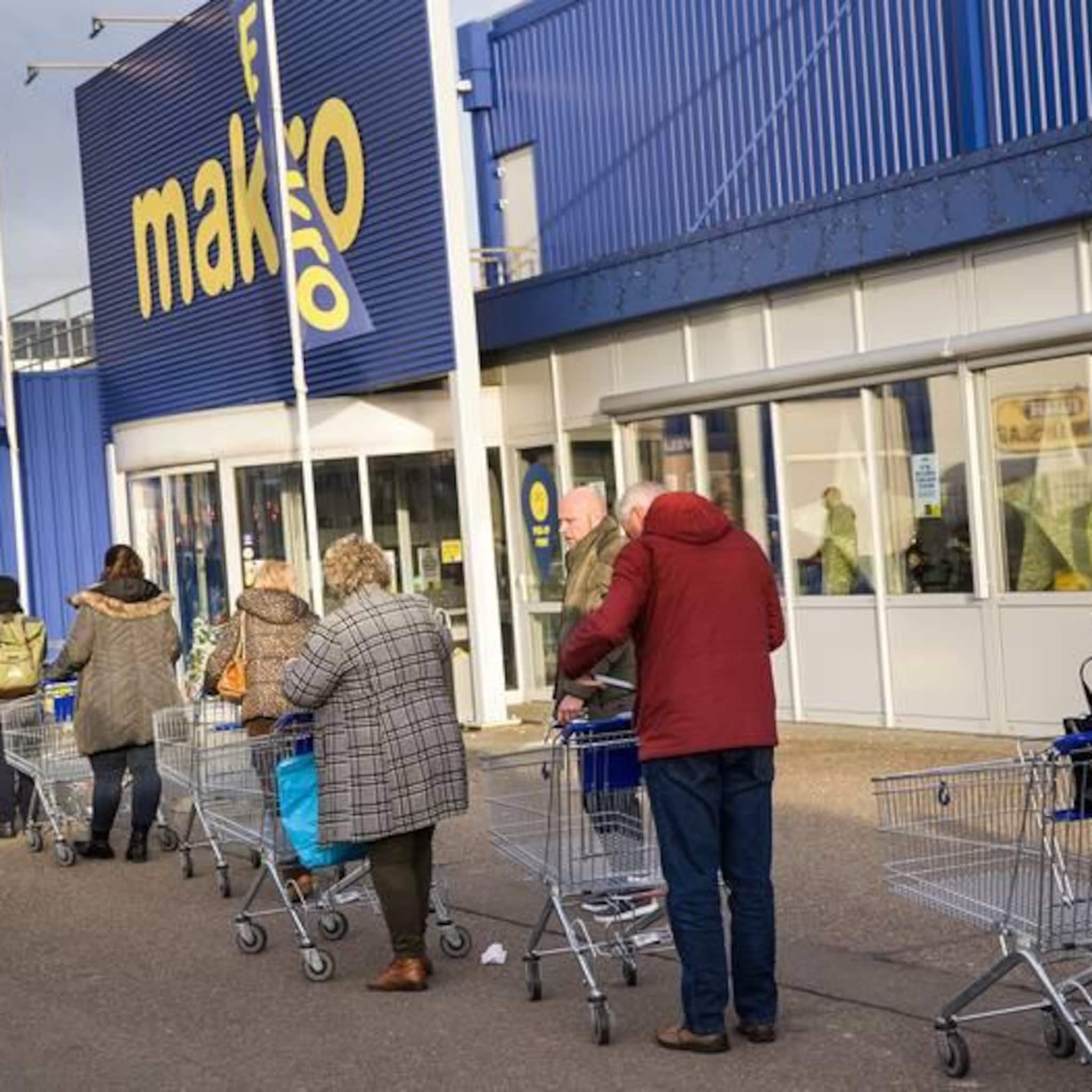 topdrukte bij makro dit is heel zuur voor winkeliers