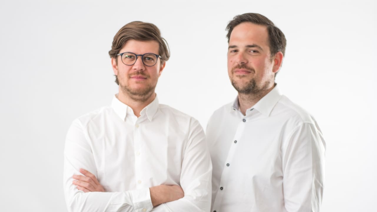 Mathieu Vandenhende en Nicolas Moerman. Foto: Nestor