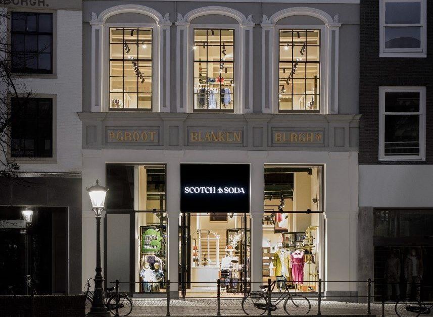 Een winkel van Scotch &amp; Soda in Utrecht. Foto: Scotch &amp; Soda