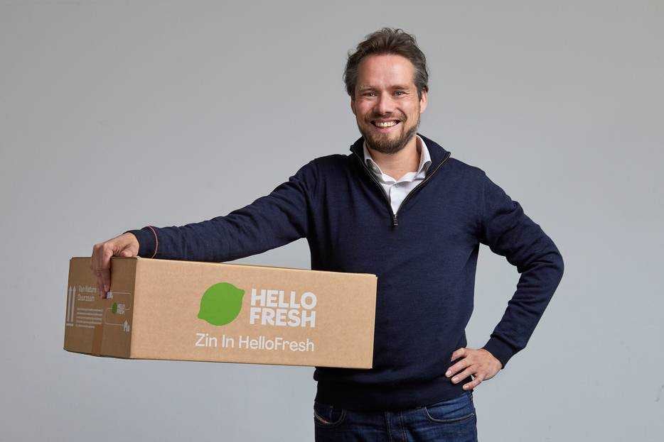 ,,Zeker tijdens de eerste lockdowns hadden wij er profijt van dat bijna iedereen thuis at. Maar ook toen de horeca weer openging, ging onze groei onverminderd door", stelt Pauwel Wiertsema, ceo van HelloFresh.