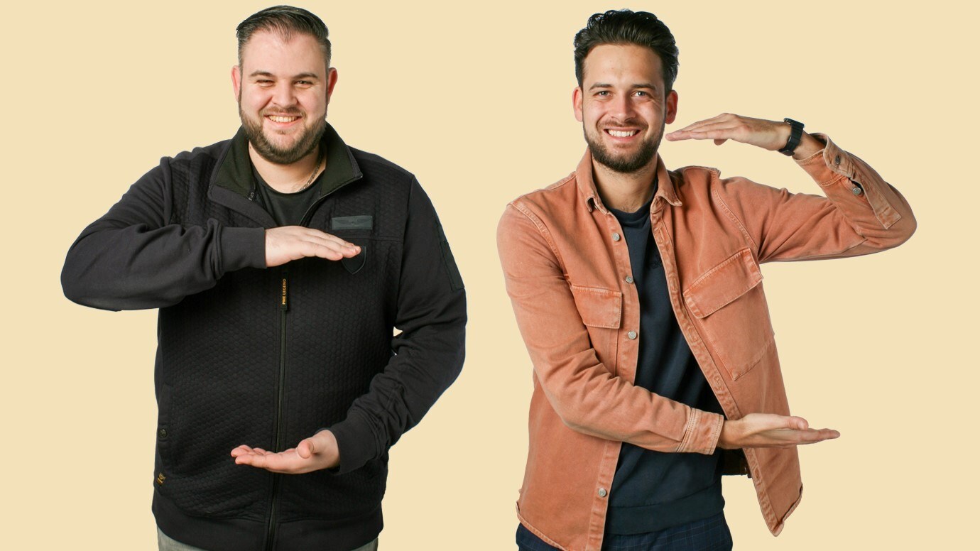 Karel Michielse en Remco van Gestel (links), oprichters van Swappbox. Foto's: Swappbox