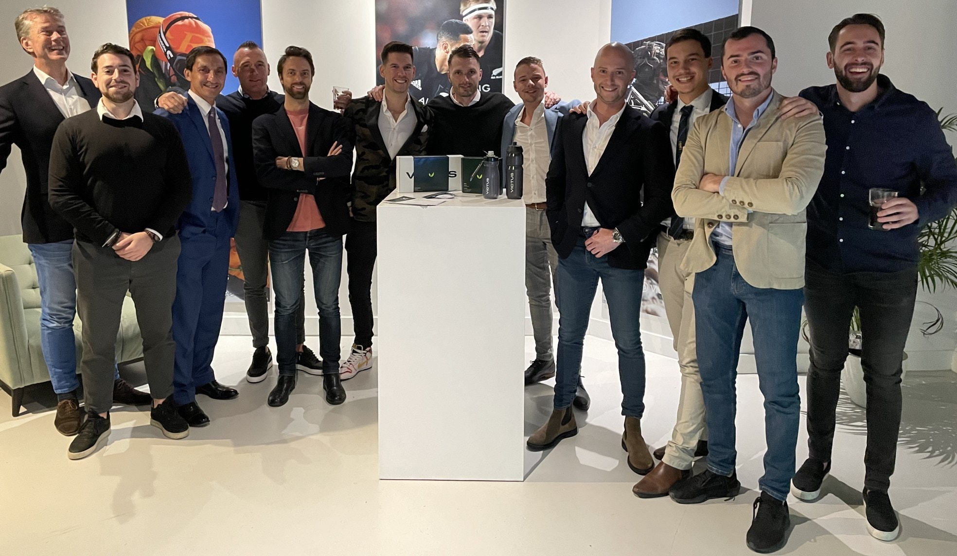 Het team achter Victus. Foto's: Victus