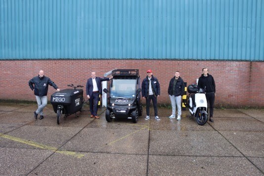 Het team achter Mego Mobility.
