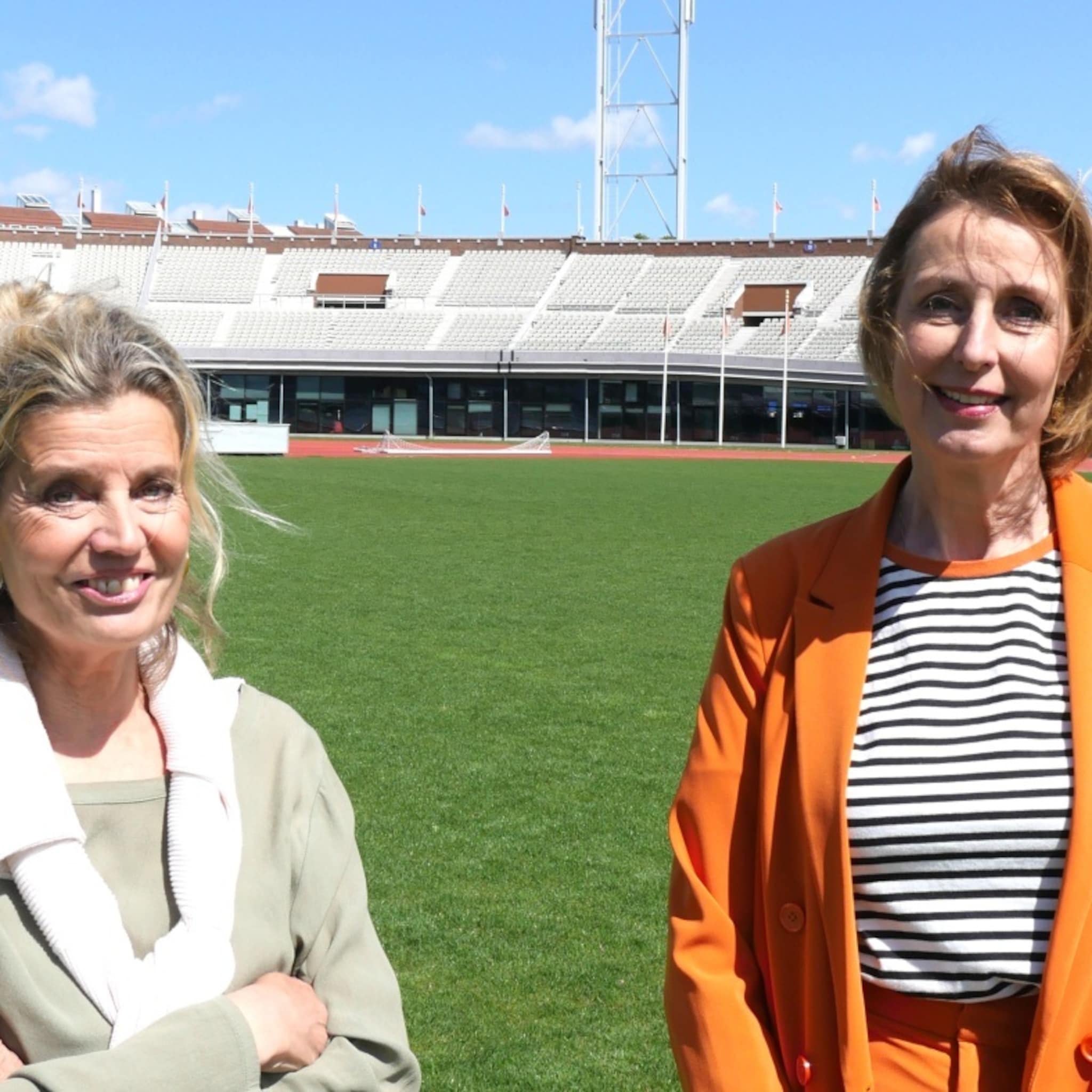 olympisch stadion blijft overeind in corona marathon 2021