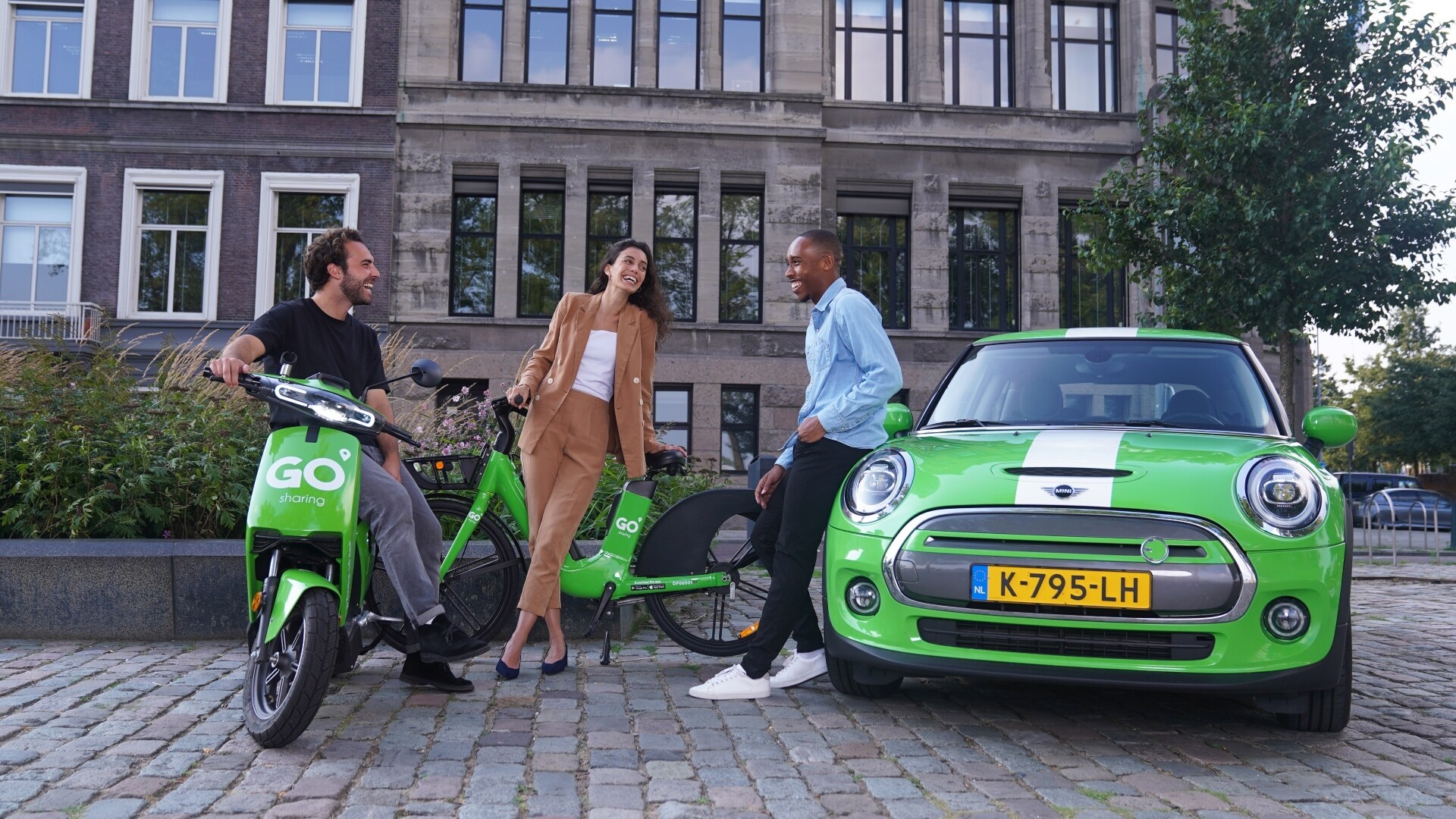Met een multimodaal model wil GO Sharing in de complete reis van zijn gebruikers voorzien. Foto: GO Sharing