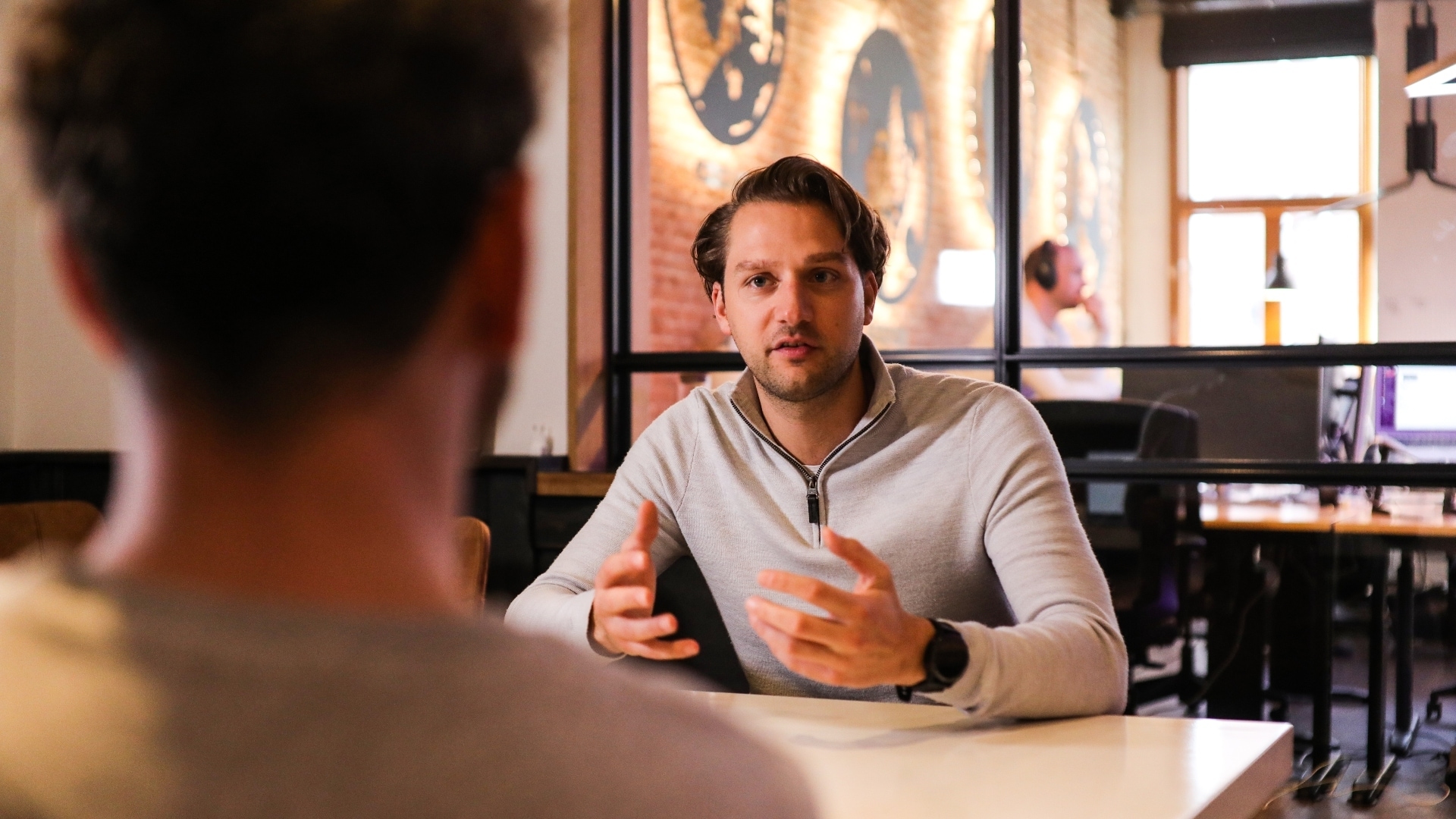 Joost Brugmans wil kleine retailers met Orderchamp helpen aan unieke assortimenten. Foto: Eva Plevier