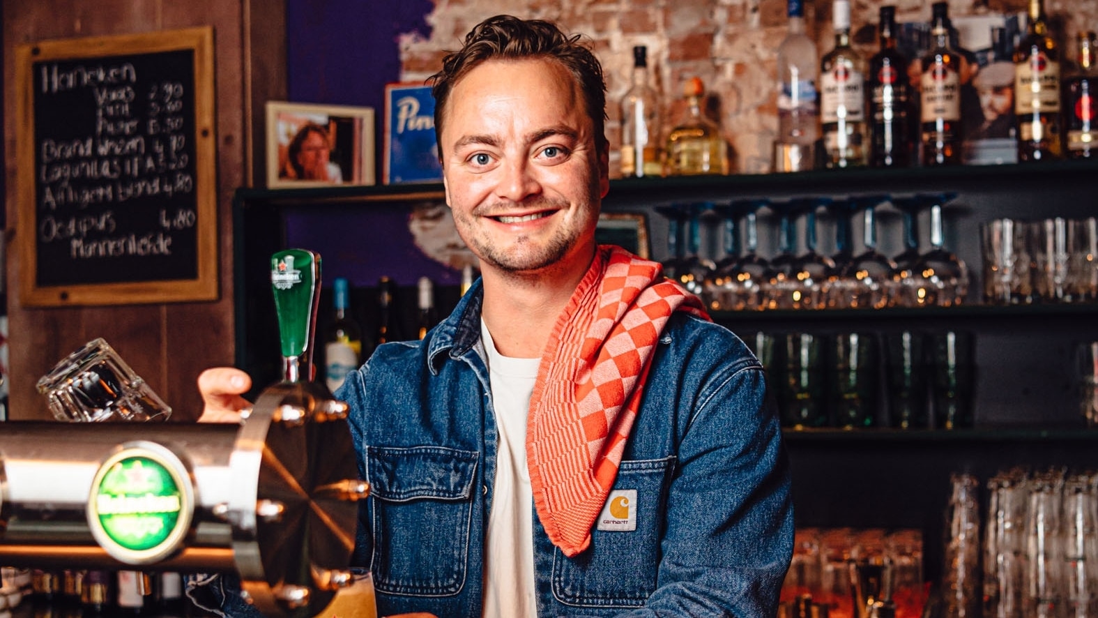 Kees Hunink, het gezicht van tafeltennisbar Pong, House of Ping. Nooij photography
