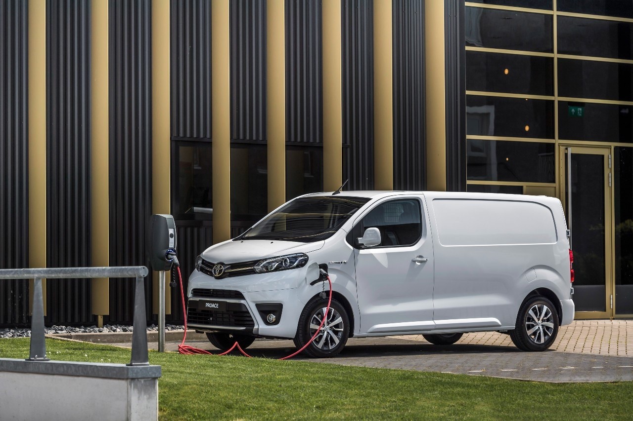 De Toyota Proace Electric, winnaar Bestelauto van het jaar 2022, heeft de keuze uit twee krachtige accupakketten: 50 of 75 kWh.Foto: Toyota