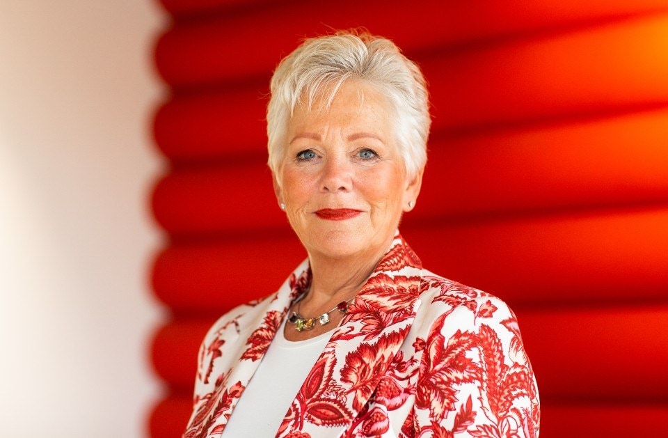 Greet Prins, voorzitter Raad van Bestuur van KVK: ,,Je leert van succes én tegenslag." Foto: KVK