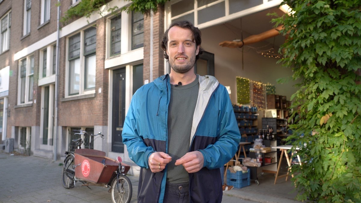 Oprichter Maarten Bouten: ,,Zo kan iedereen die dat wil bijdragen aan een duurzame toekomst.'' Foto's: Rechtstreex