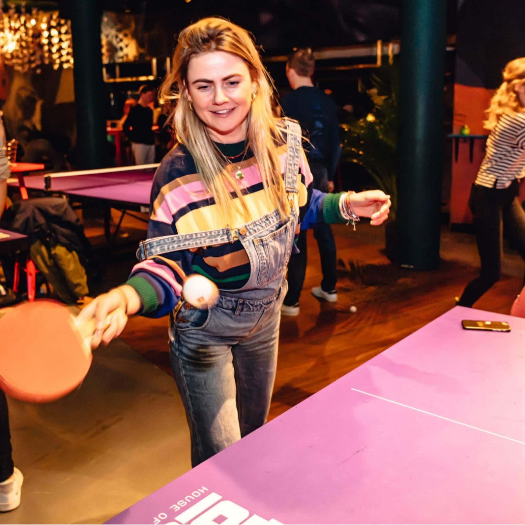 pong house of ping doe horeca aan de tafeltennistafel