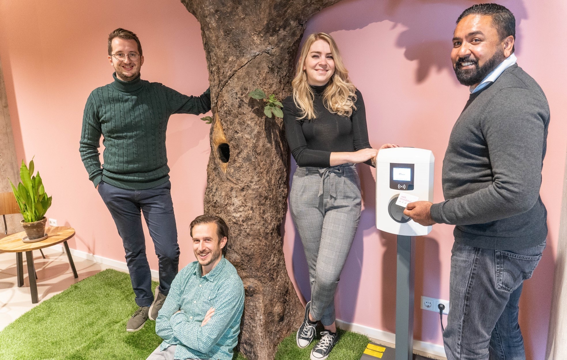 Het team Elektrisch van MKB Brandstof.