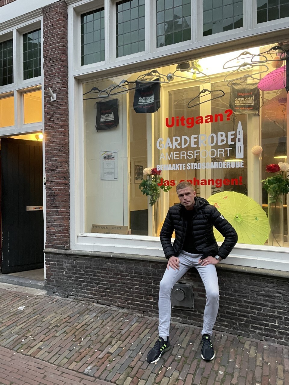 Patrick Seves voor zijn nachtgarderobe.
