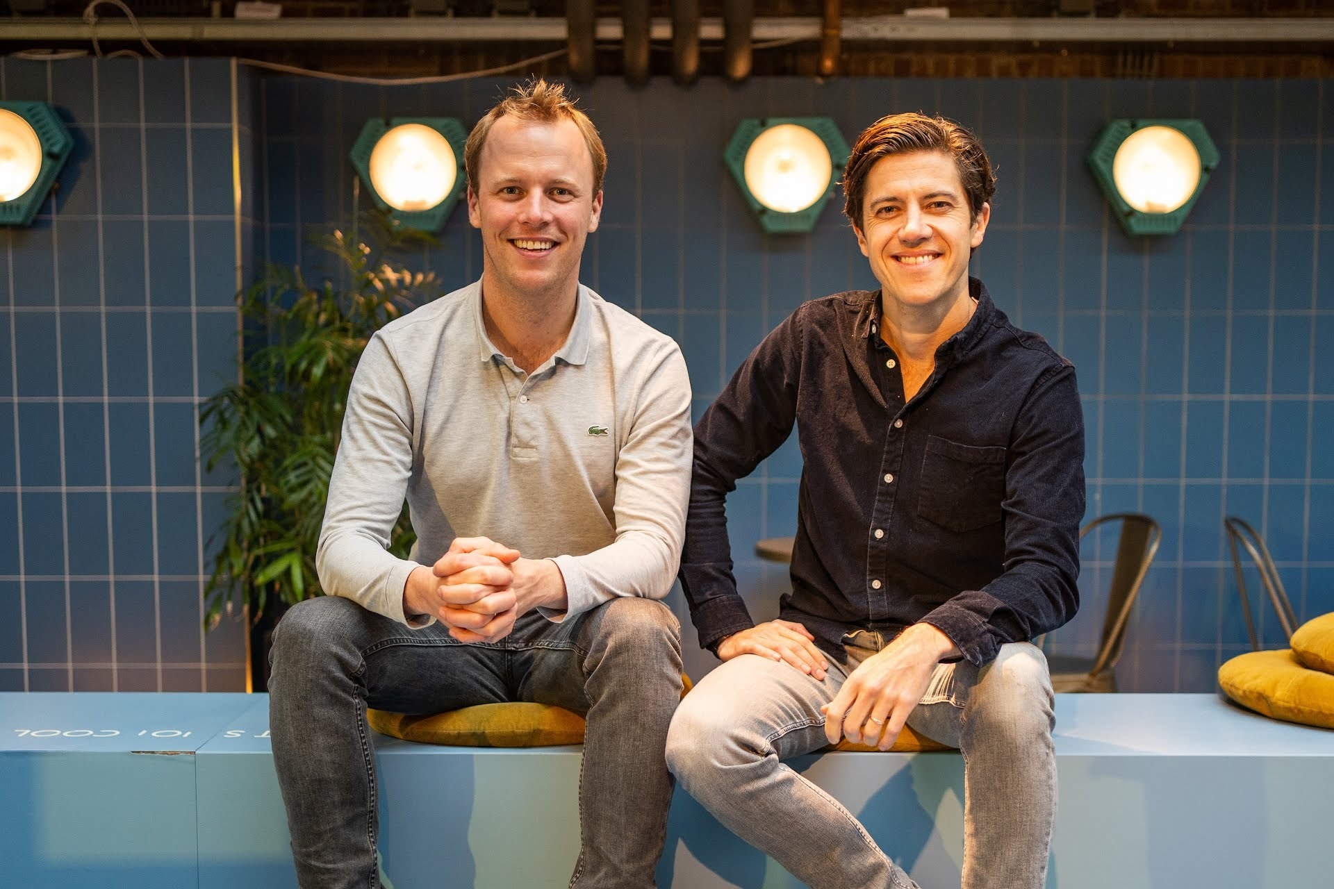 Derk van Haastert (links) en Reinier de van der Schueren van OOPKOP.