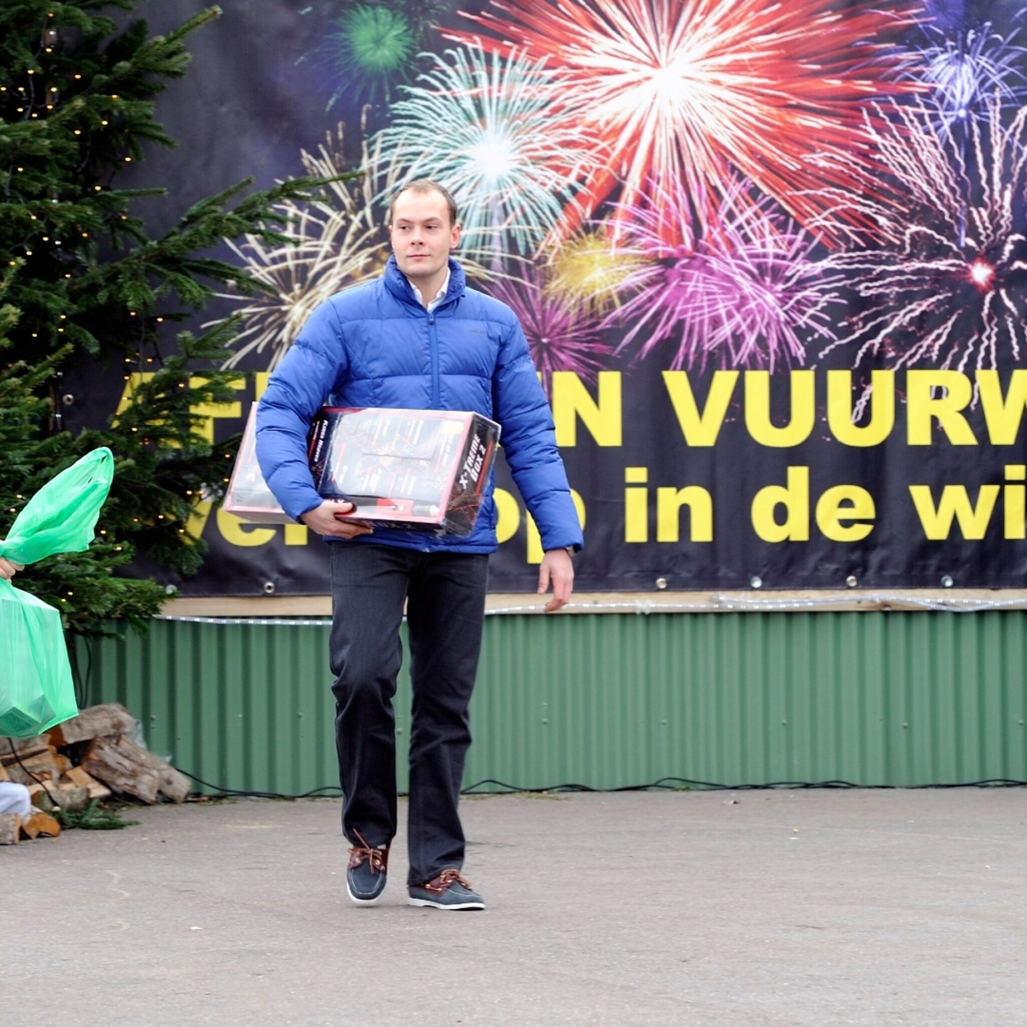 vuurwerkbranche sorteert voor op oudjaarsavond met vuurwerk