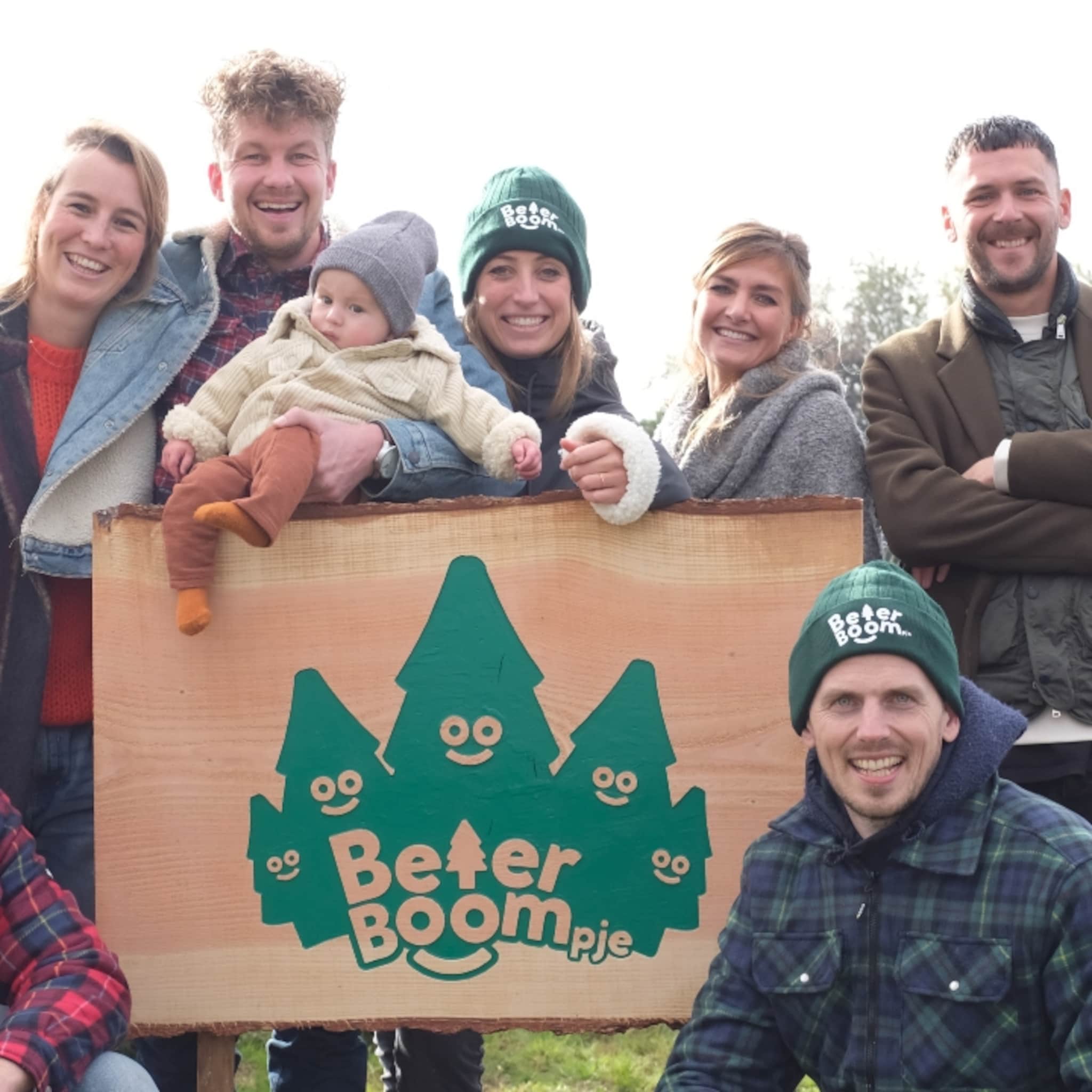 beterboompje gaat voor het grootste herbruikbare kerstbomenbos van het land