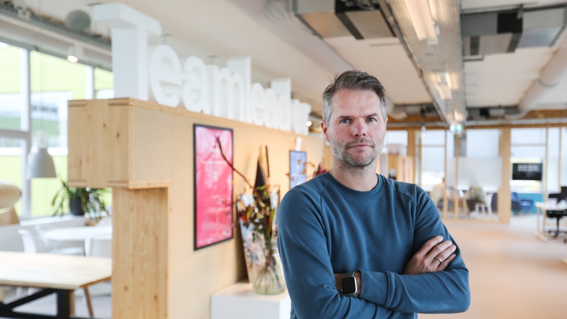 Kees Henniphof, chief marketing officer Teamleader: ,,Het is goed om met je gezondheid bezig te zijn. Juist in deze tijd.'' Foto: Teamleader