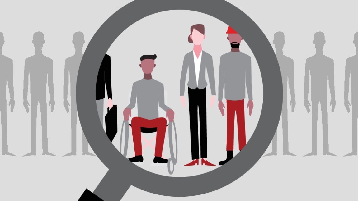 Het WSPA werkt samen met werkgevers aan gelijke kansen voor iedereen op de arbeidsmarkt. Beeld: WSPA