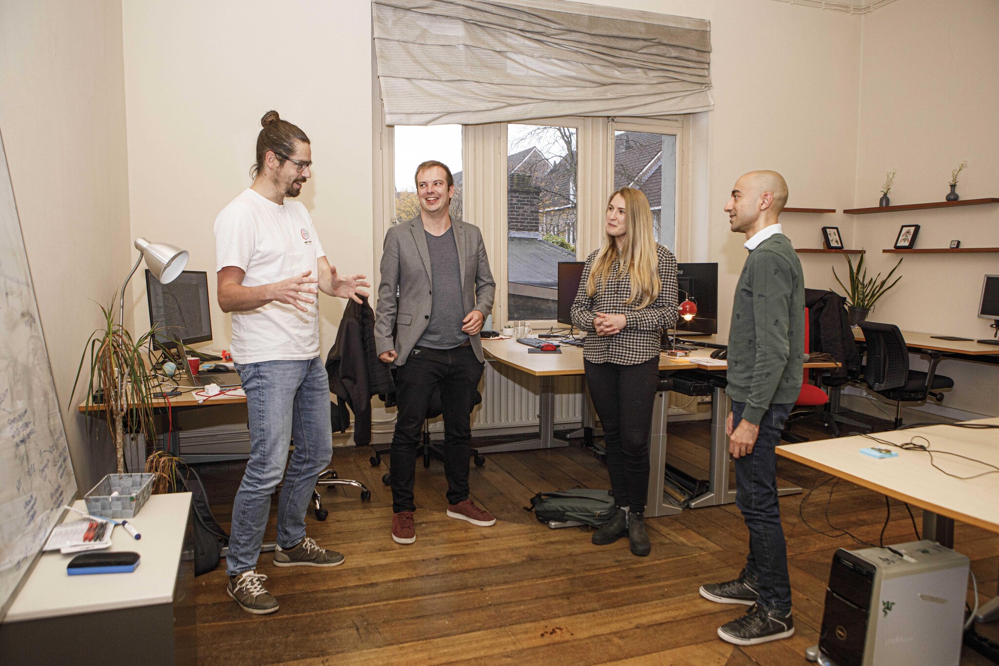 Met vier medewerkers en een paar ton omzet kan het Maastrichtse StraTopo niet lukraak experimenteren met innovaties. Maar innovatie is wel essentieel voor dit zeer technische bedrijf om voor klanten relevant te blijven. Foto: Loraine Bodewes