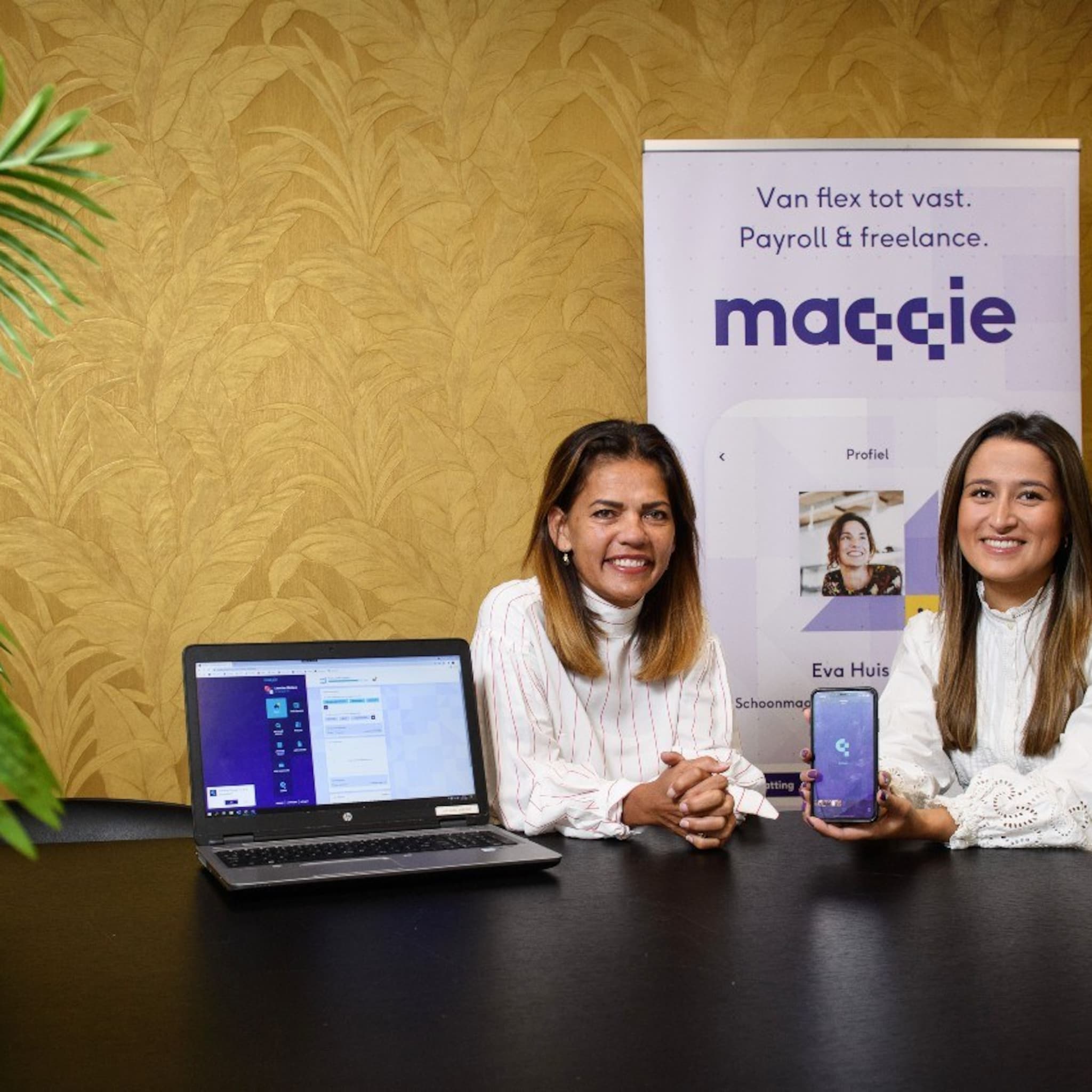 met werk app maqqie wordt samenwerken een makkie