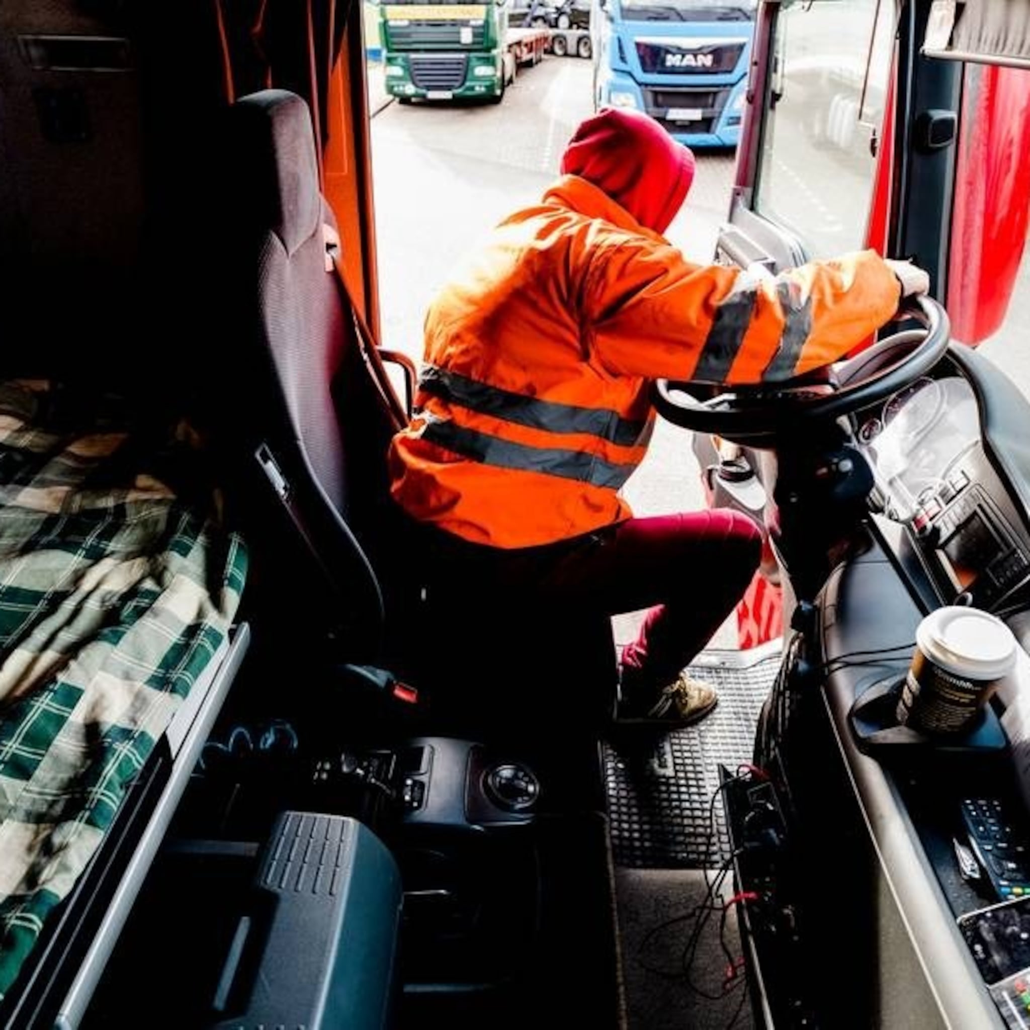er zijn bijna geen chauffeurs meer bevoorrading supermarkten steeds lastiger
