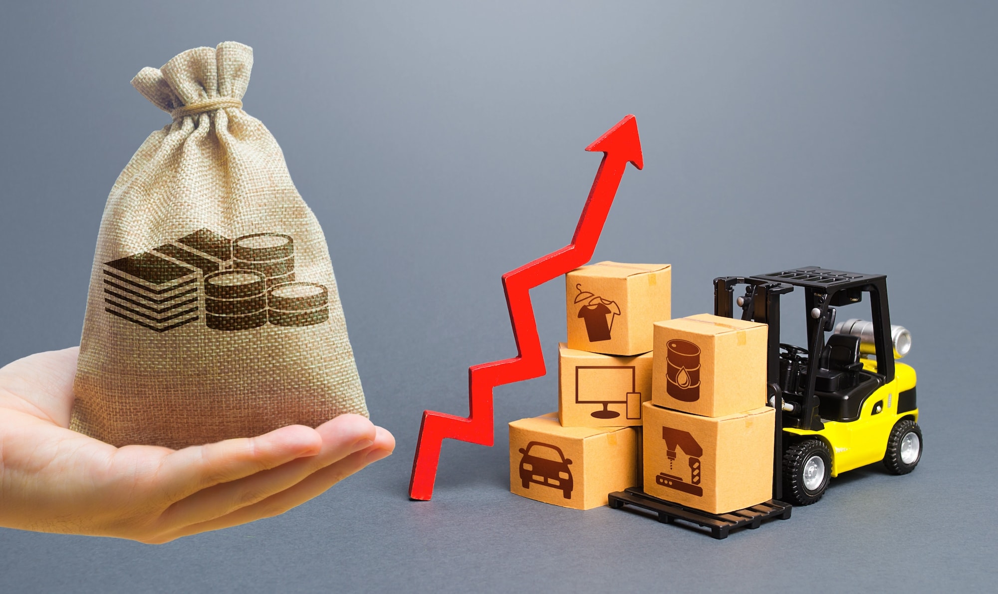 Door hogere grondstofprijzen worden producten in het schap duurder. Foto: Shutterstock