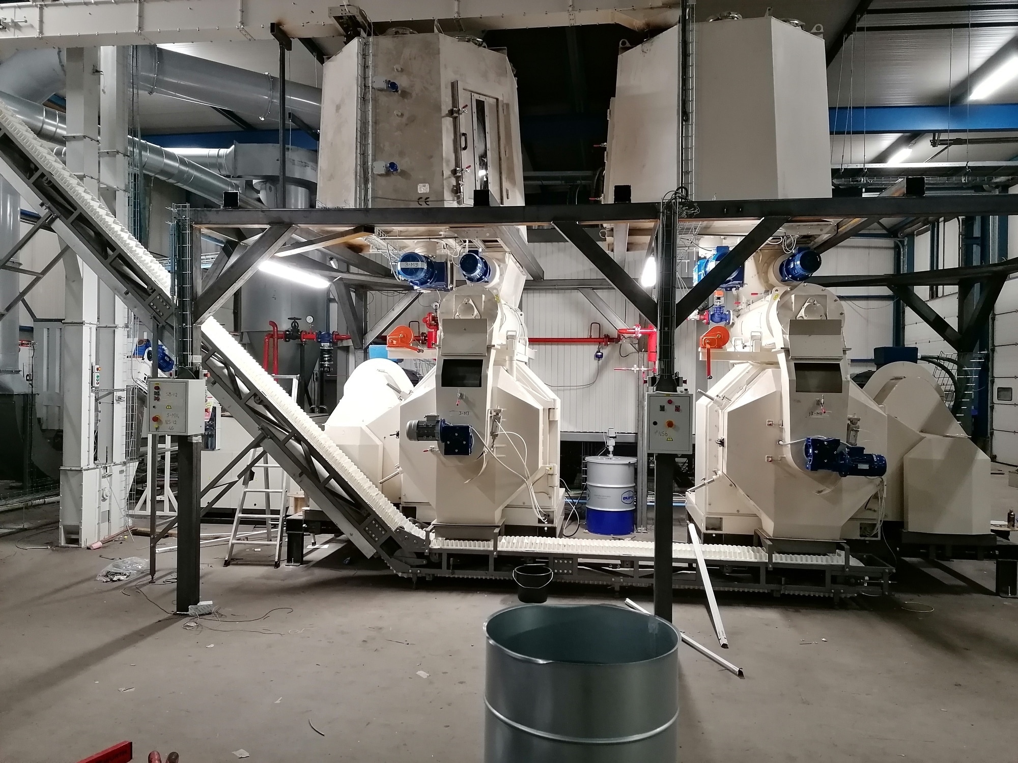 De pelleteerfabriek in Drachten. Foto: Fripel.