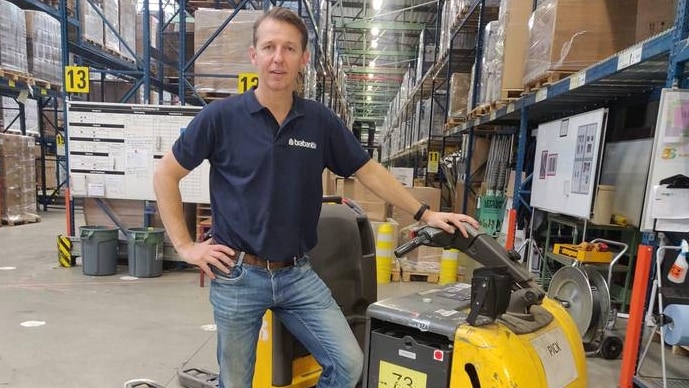 Brabantia-ceo Tijn van Elderen: ,,Mensen bleven vaker thuis tijdens de crisis en dat voel je natuurlijk als producent van huishoudproducten ook wel. Foto: Birger Vandael