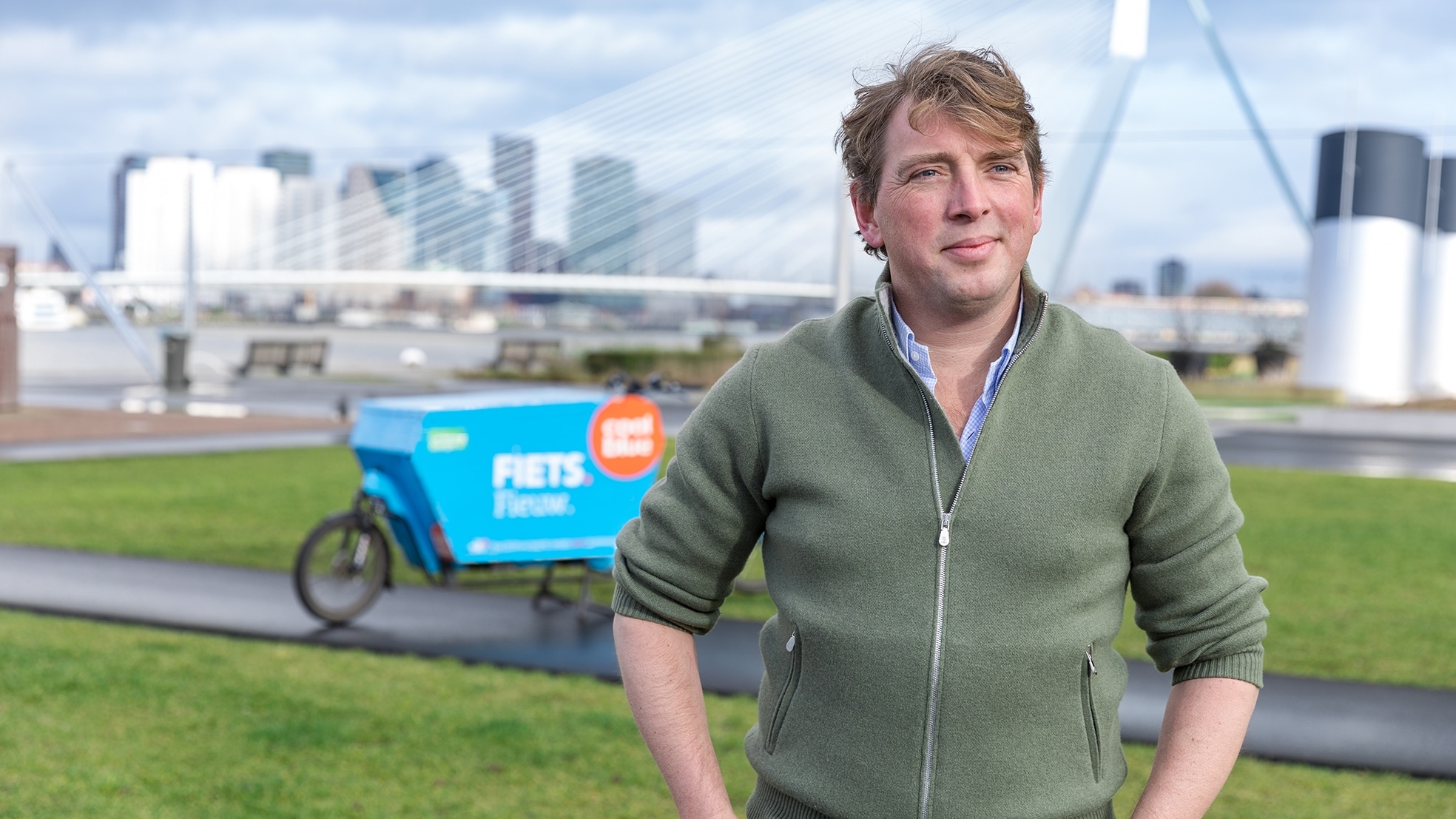 Coolblue-oprichter en 'beginbaas' Pieter Zwart op archiefbeeld.