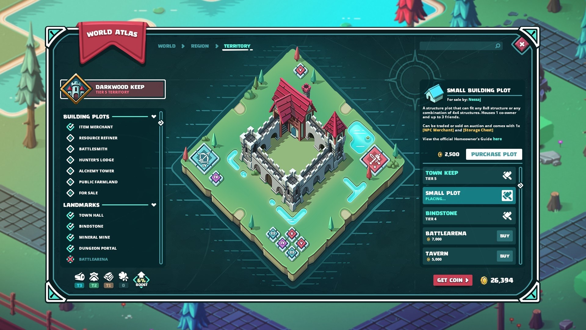 35.000 gegadigden meldden zich om een stukje land in Ember Sword te kopen. Beeld: Bright Star Studios