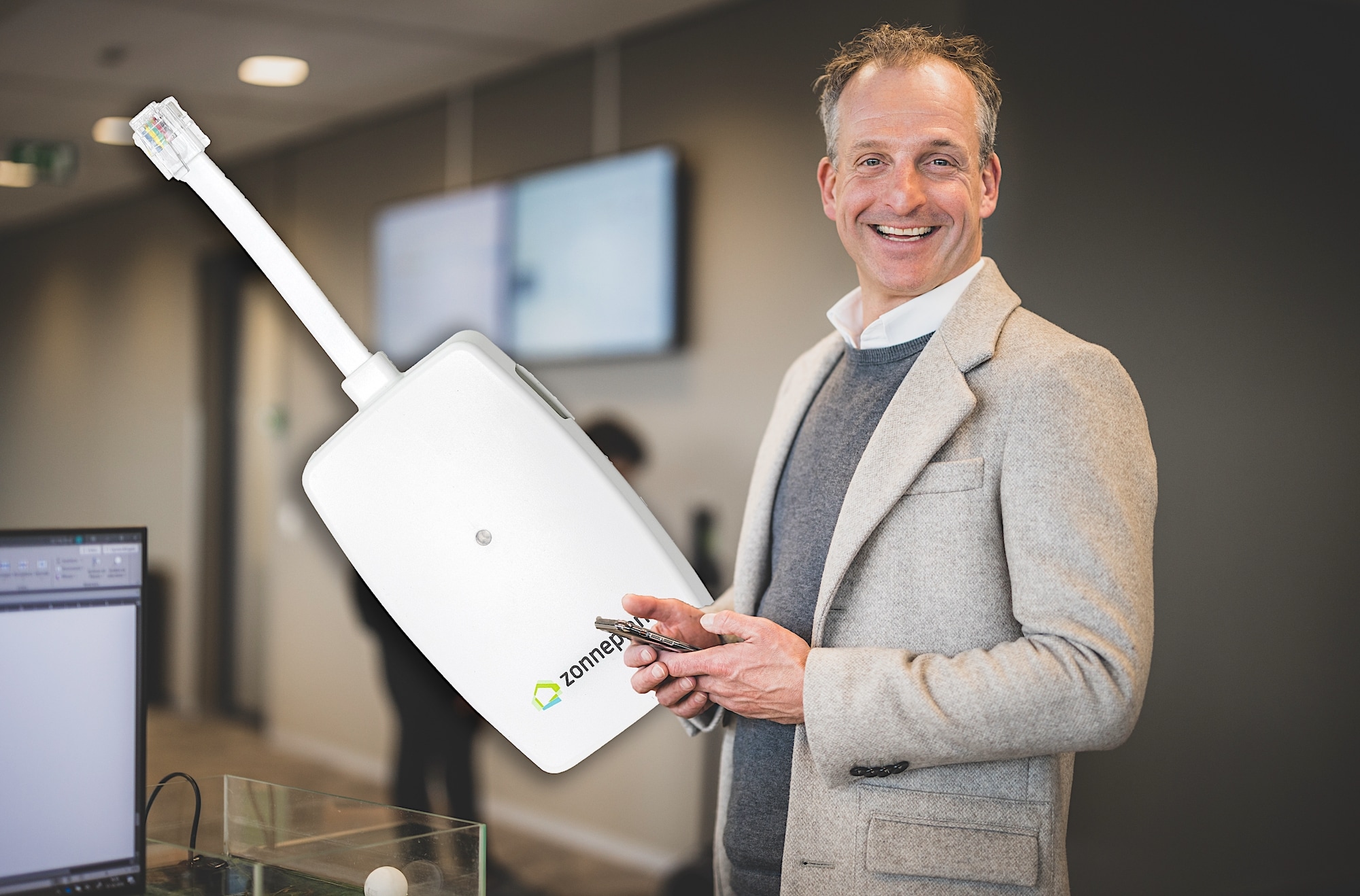 Paul van der Klooster, oprichter, eigenaar en directeur van Zonneplan: 'Ik beloof niets wat ik niet kan waarmaken.' Foto: Erik Karst