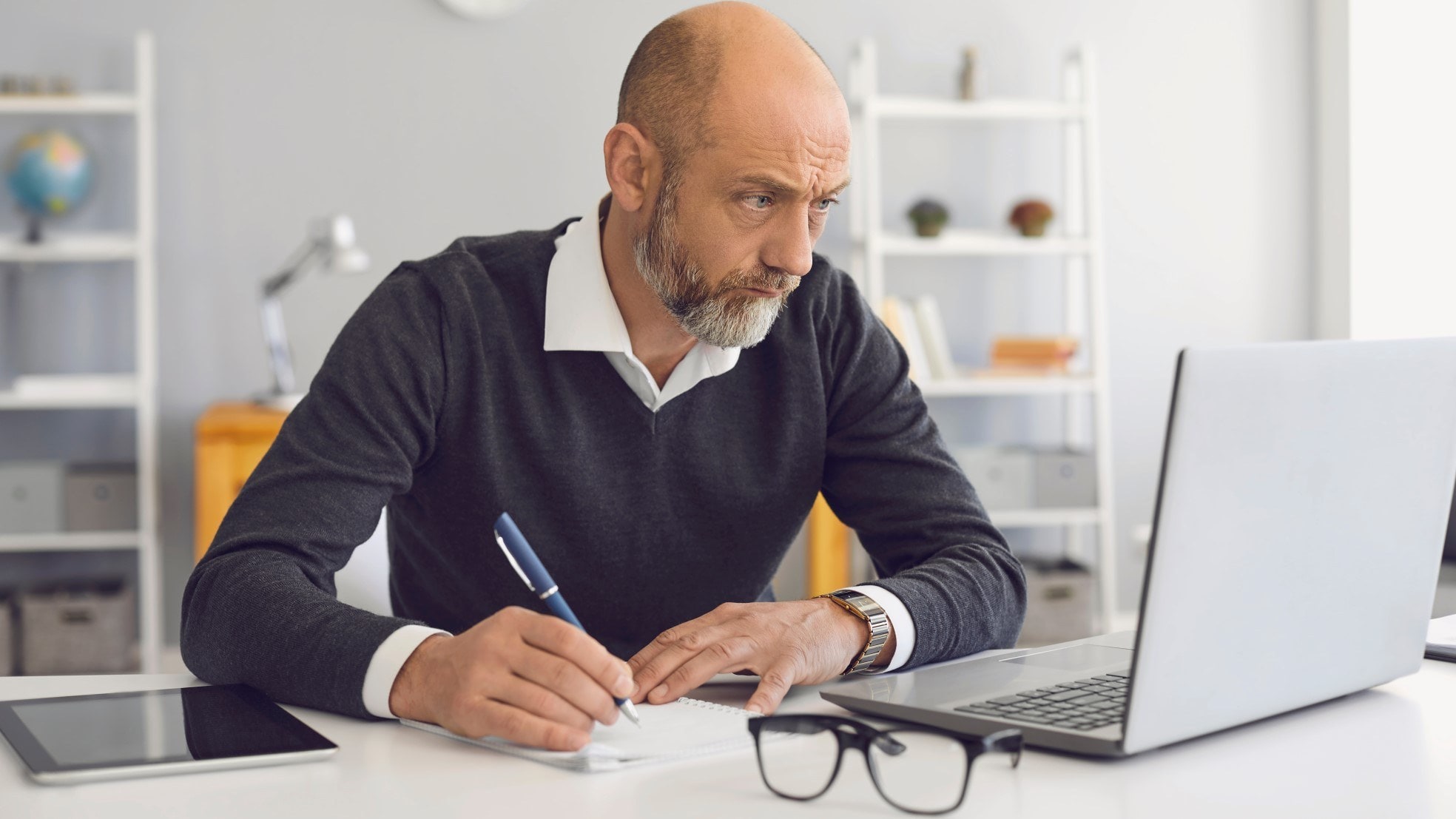 Thuiswerk? Het is belangrijk dat je alle kosten bijhoudt in je administratie. Foto: Shutterstock
