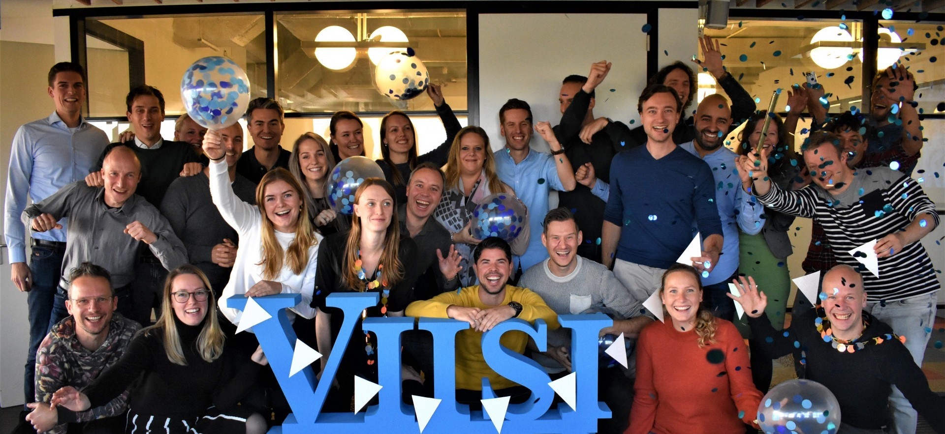Personeel 'draagt' Viisi Hypotheken naar de top van beste werkgever in Europa. Foto: Viisi Hypotheken