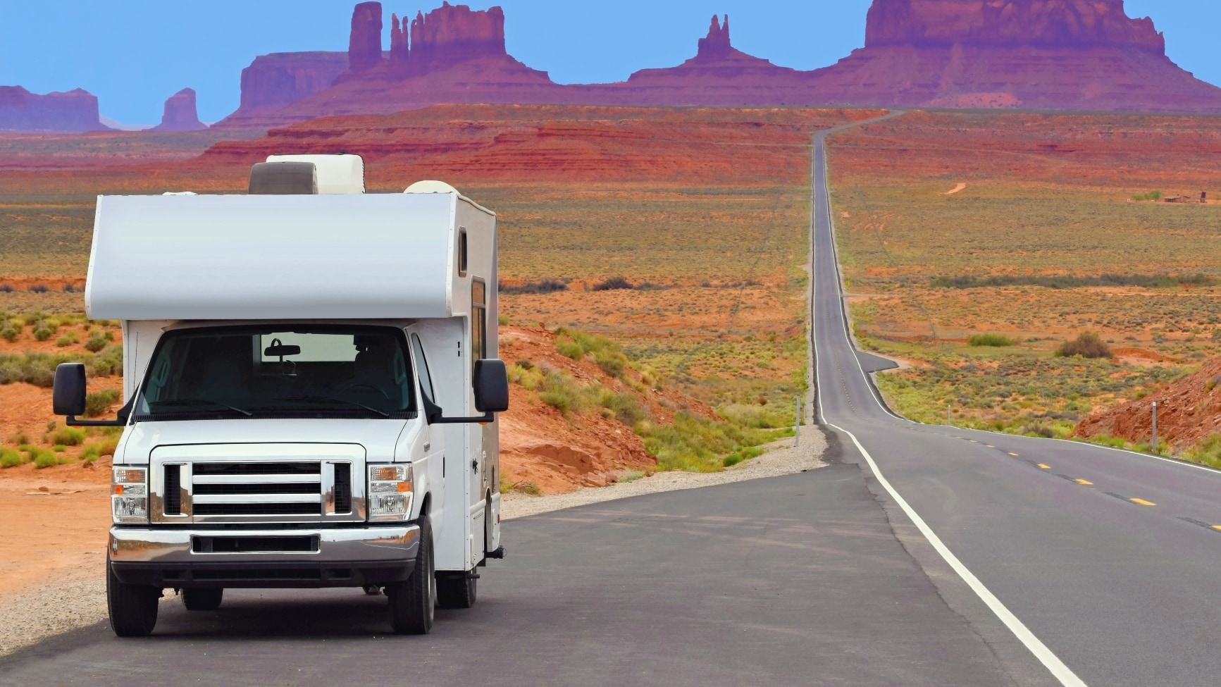 Met een camper door het indrukwekkende Amerika toeren; met ingang van november is het weer mogelijk. Foto: Shutterstock.