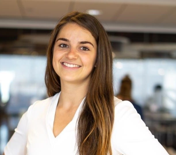 Judith Verhoijsen over de overname van een varkenshouderij, samen met haar zus: ,,We waren er op gebrand om op een goede prijs uit te komen. Iedere cent die je overhoudt, kun je weer investeren in je nieuwe bedrijf.” Foto: LAJK.