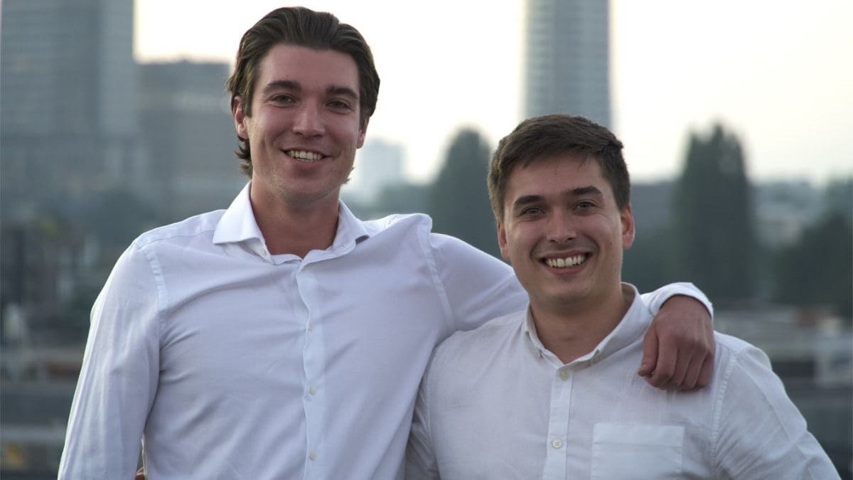 Kevin van der Eijk (links) en Nicky Kouffeld kunnen met de investering internationale stappen zetten. Foto: FiveX
