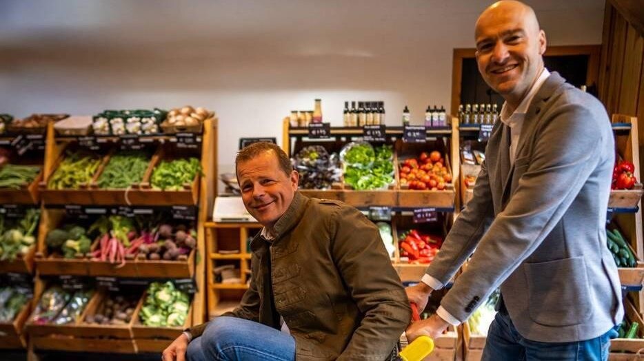 De gezichten achter de Lokalist: Paul van Straaten en Richard Nederlof. Foto: AD/Tony Perez.