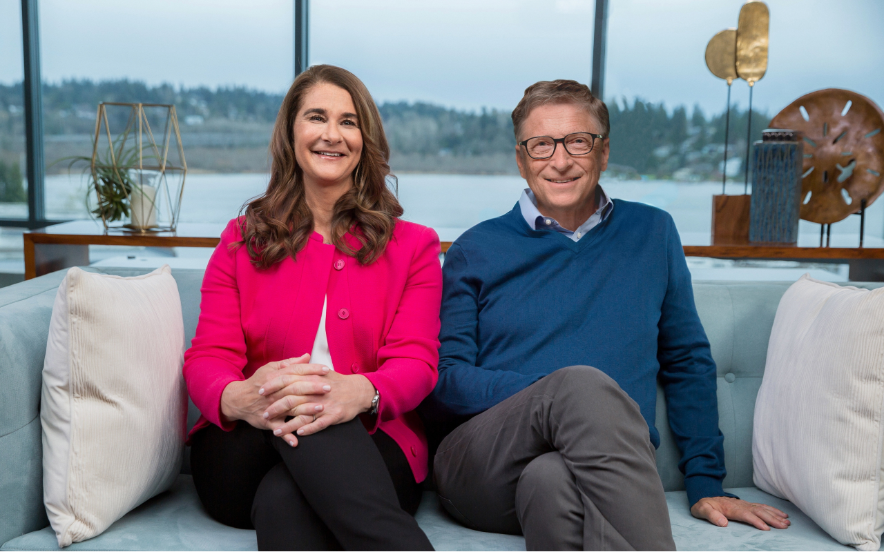 Bill Gates en zijn ex-vrouw Melinda steken via hun stichting miljoenen euro's in Picnic.Foto: Hollandse Hoogte / Eyevine