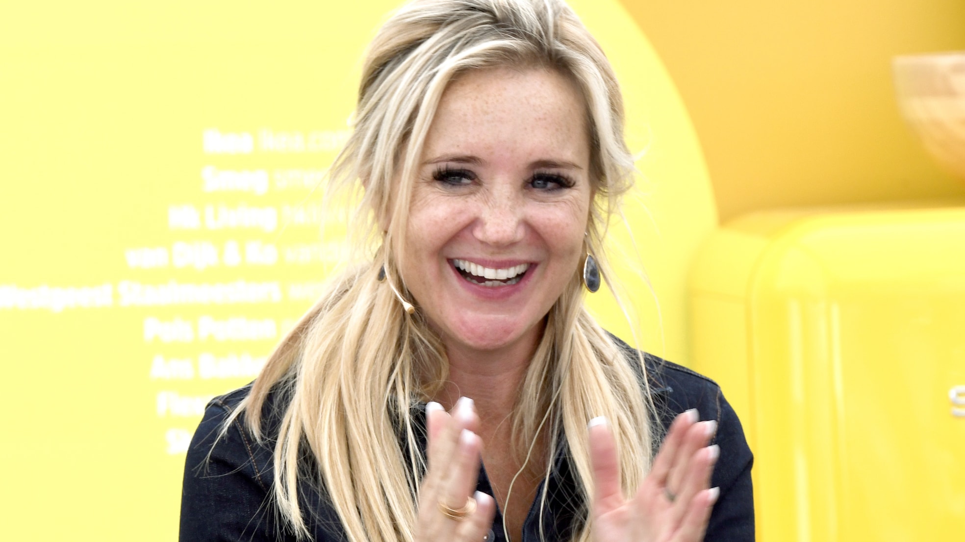 'Of het Sonja Bakker (op de foto) zelf is die de gewraakte content op social media plaatste of dat een van haar teamleden dat heeft gedaan, doet juridisch weinig ter zake.' Foto: Brunopress.