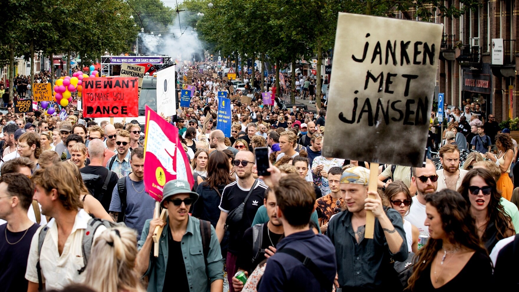 De organisatie van Unmute Us heeft aangekondigd dat er op 11 september een nieuwe protestmars zal komen. Foto: ANP