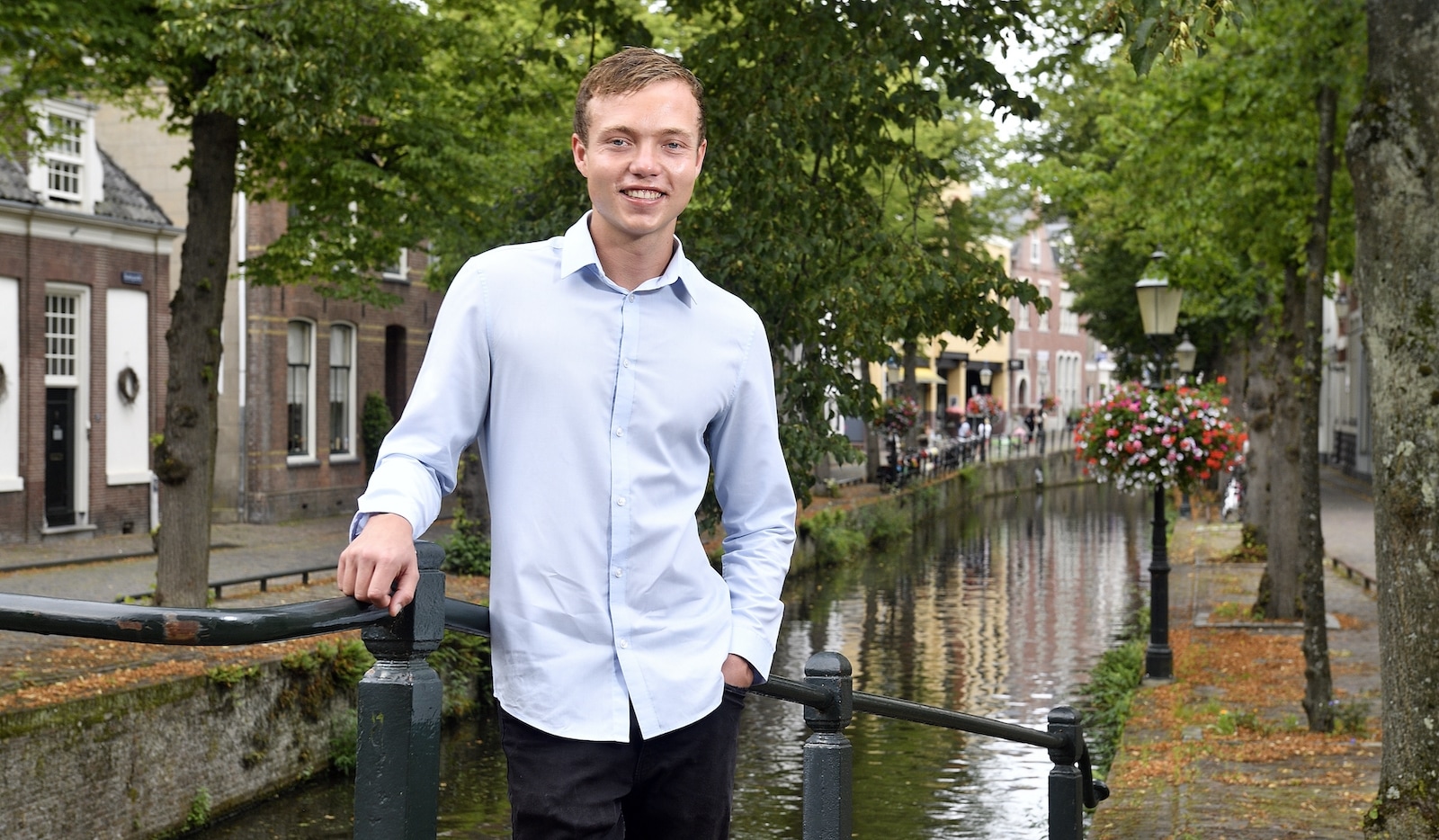 Devin Schoor: ,,Over het algemeen geldt: beleg niet met geleend geld.” Foto: Saskia Berdenis van Berlekom.