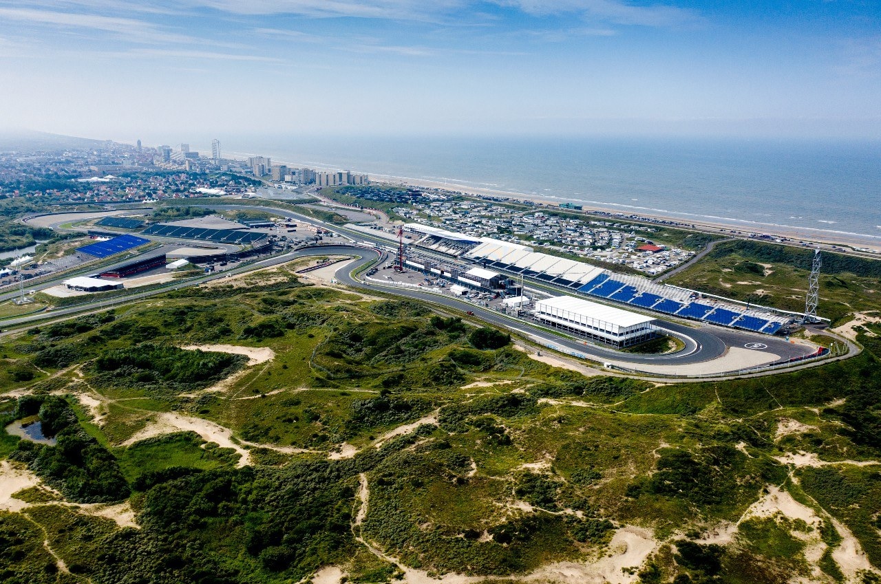 Het vernieuwde racecircuit in Zandvoort. Foto: ANP.
