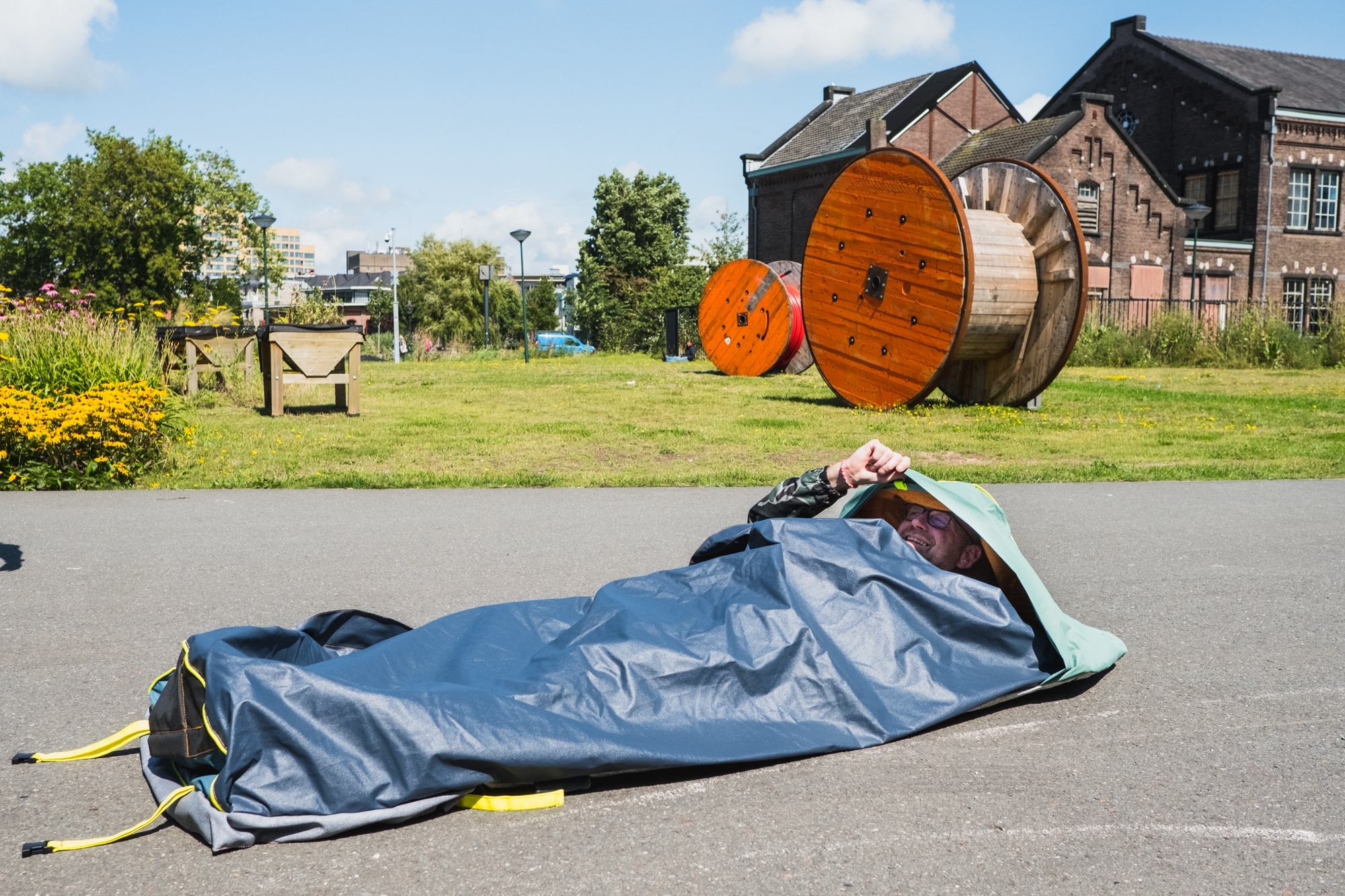 De Shelterbag. Foto's: Tony Docekal.
