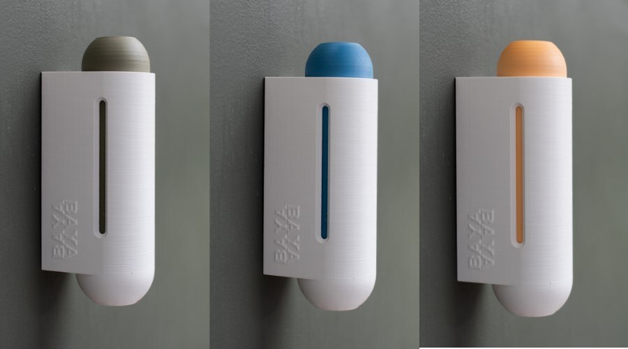 De Baya Baya-dispensers/houders.