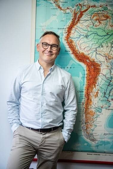 Johan van Rijswijck, directeur en oprichter van reisbedrijf Sapa Pana Travel. Foto: Koen Verheijden