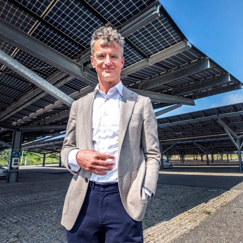 Jeroen de Haas, medeoprichter van het energiebedrijf Groendus