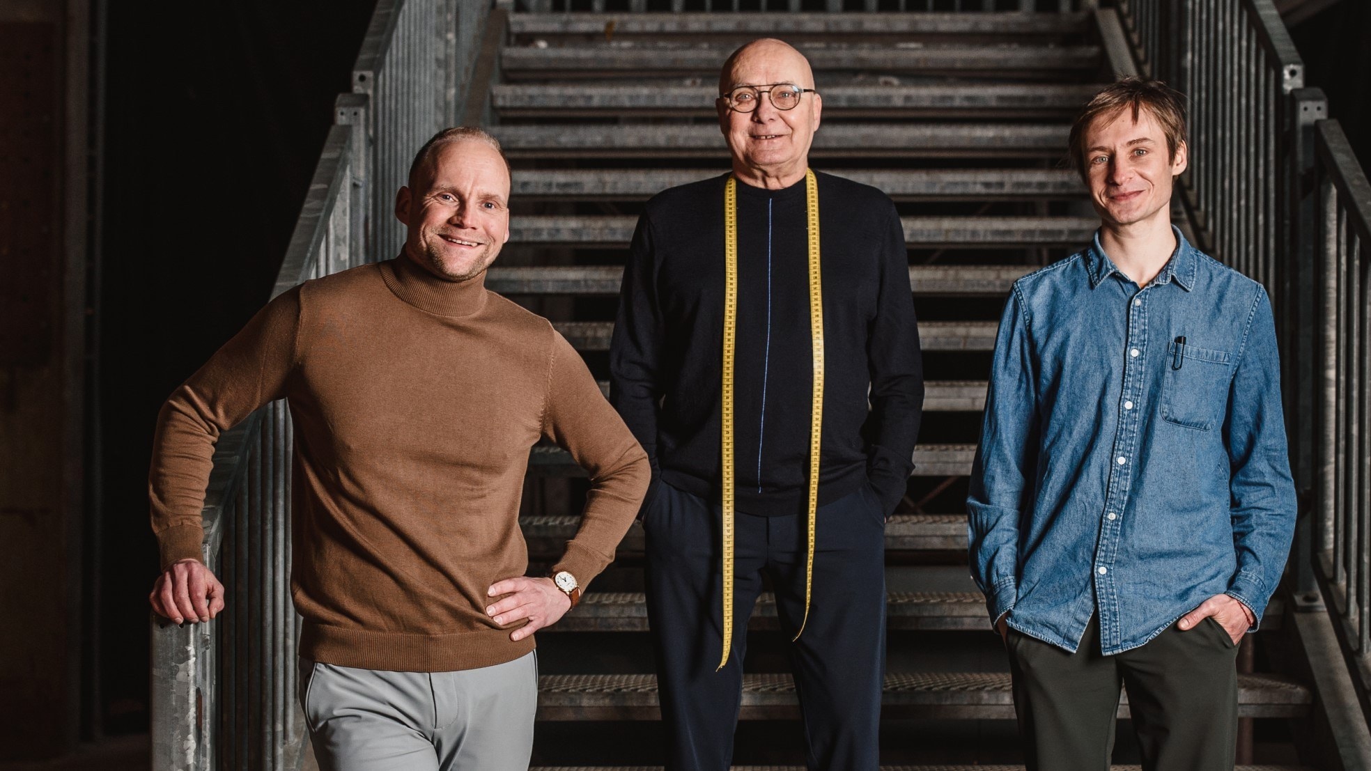 Van links naar rechts: Rick Ros, Nico Ros en Tim Ros. Foto's: Neycko